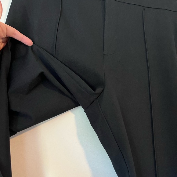 GAP High Rise BiStretch Flare Pants in Black 14 Petite - Picture 8 of 15